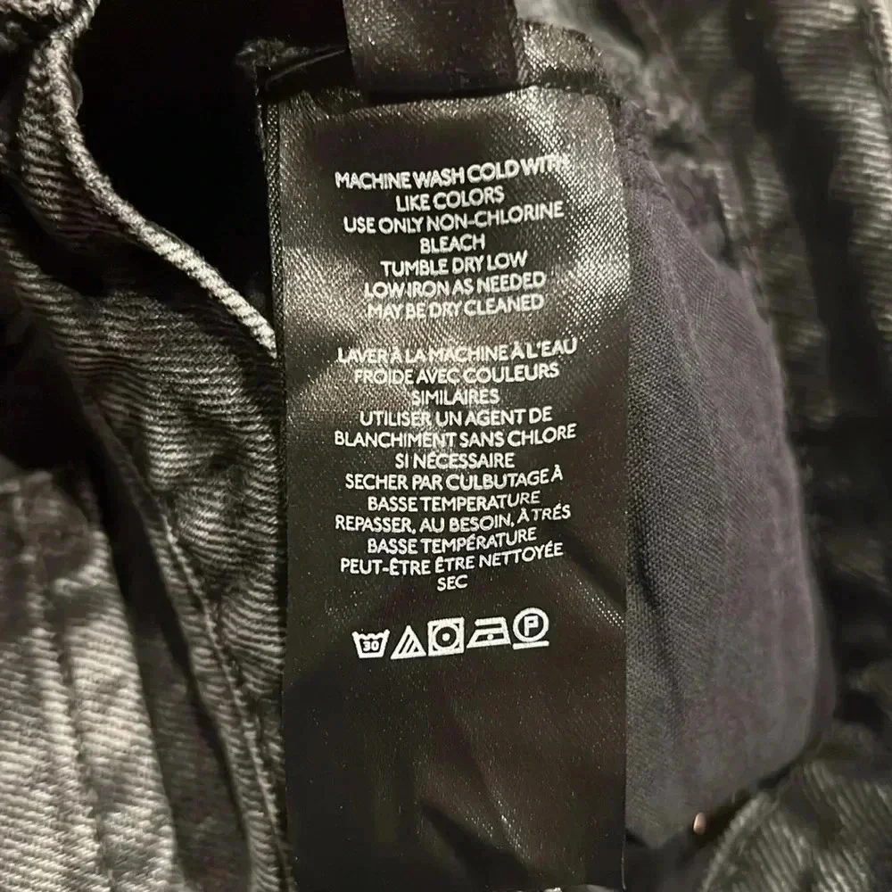 We The Free Frank Dad Jean in Black Size 25 - Picture 8 of 10